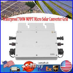 700W MPPT Micro Solar Converter Grid Tie Inverter Digital Control Waterproof