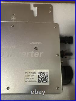 700W Micro Inverter Solar Grid Tie Microinverter IP65 Wifi Control WVC700