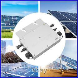 700W Micro Inverter for Balcony Power Plant, Solar Grid Tie Inverter Waterproof