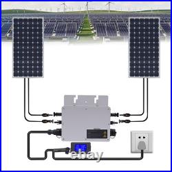 700W Solar Grid Tie Micro Inverter Fit Solar Panel Waterproof Grid Tie Inverter