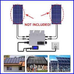 700W Solar Grid Tie Micro Inverter Fit Solar Panel Waterproof Grid Tie Inverter