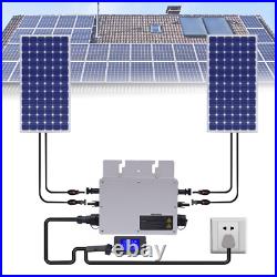 700W Solar Grid Tie Micro Inverter Fit Solar Panel Waterproof Grid Tie Inverter