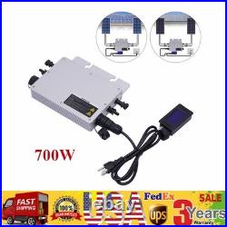 700W Solar Grid Tie Micro Inverter Fit Solar Panel Waterproof Grid Tie Inverter