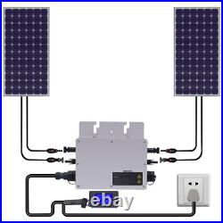 700W Solar Grid Tie Micro Inverter Fit Solar Panel Waterproof Grid Tie Inverter