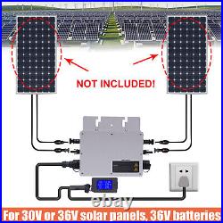 700W, Solar Grid Tie Micro Inverter Fit Solar Panel Waterproof Grid Tie Inverter