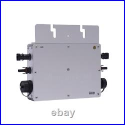 700W Solar Grid Tie Micro Inverter Fit Solar Panel Waterproof Grid Tie Inverter