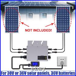 700W Solar Grid Tie Micro Inverter For Solar Panel Grid Tie Inverter Waterproof