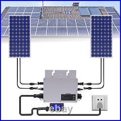 700W Solar Grid Tie Micro Inverter For Solar Panel Waterproof Grid Tie Inverter