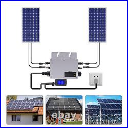 700W Solar Grid Tie Micro Inverter for 30V 36V Solar Panels Waterproof IP65 NEW