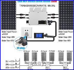 700W Solar Micro Inverter IP65 Waterproof Grid Tie Inverter DC to AC 110V Micro