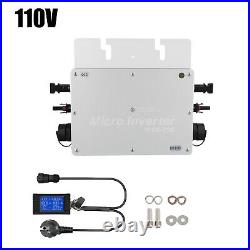 700With110Vac Solar Inverter Grid Tie MPPT Micro Inverter APP Control with Display