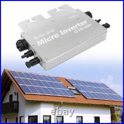 800W Aluminum-Alloy Smart Inverter Solar Inverter Grid Tie APP-Monitoring 220V