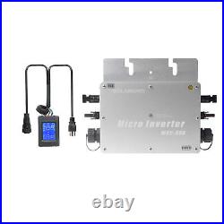 800W MPPT Waterproof Solar Grid Tie Inverter with LCD Meter DC24V/36V to AC220V