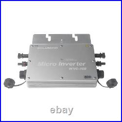 800W MPPT Waterproof Solar Grid Tie Inverter with LCD Meter DC24V/36V to AC220V