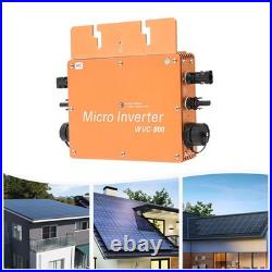 800W Solar Power Inverter MPPT LCD Display 120V/230V Output Gold US Plug