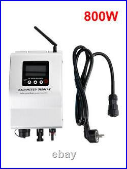 800With220Vac Solar Inverter Grid Tie MPPT Micro Inverter APP Control w Display US