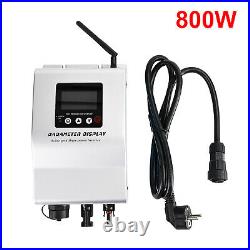 800With220Vac Solar Inverter Grid Tie MPPT Micro Inverter APP Control w Display US