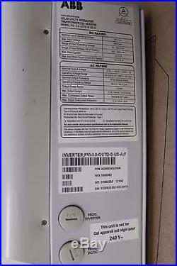 ABB Power-One PVI-3.0-OUTD-S-US-A Grid Tie Solar Inverter