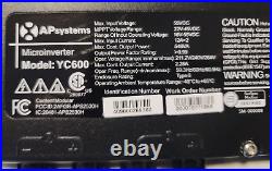 APsystems YC600 2 Panel Micro Inverter, Single Phase