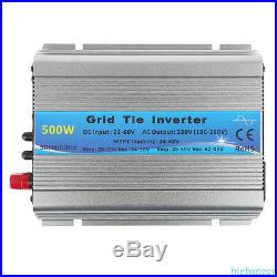 Best 1000W 500W 600w solar grid tie inverter sine wave 20-60V DC MPPT BG1