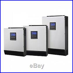 Canadian Stock Ac120v Solar Inverter 2000va 60a Mppt Charger 48vdc Battery Bank