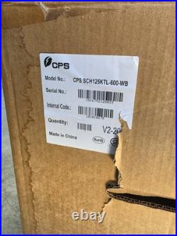 Chint Power CPS SCH125KTL-600-WB 3 Phase Grid-tied PV Solar Inverter Wire Box