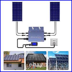 Digital 600W Solar Grid Tie Micro Inverter AC110V-Output Energy Microinverter