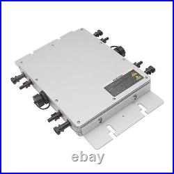 Digital IP65-Waterproof Energy Microinverter 1400W Solar Grid Tie Micro Inverter