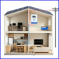 EASUN 24V 4KW Solar Hybrid Inverter Off Grid 140A MPPT Charge 120VAC PV 5600W