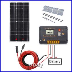 ECO 400W 600W 1200W Watt Solar Panel Kit with Inverter Battery For Off Grid Home