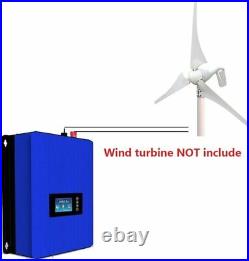 ECO-WORTHY 1000W Wind Turbine Generator Grid Tie Power Inverter DC/AC 22V-65V