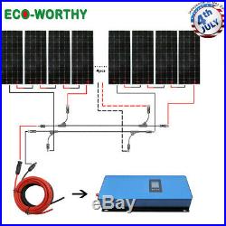 ECO-WORTHY 2KW Grid Tie Mono Solar Kit With 2000W 220V Grid Tie Inverter