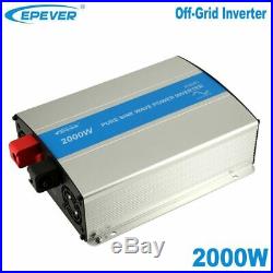 EPever 2000W Pure Sine Wave Inverter 24V DC 110V/120V AC off Grid Tie Inverter