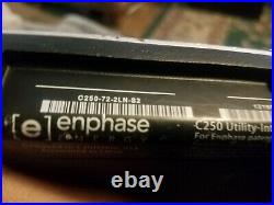 Enphase C250-72-2LN-S2 240 Watt MC4 Micro Inverter Lot of 5 Used Working M250