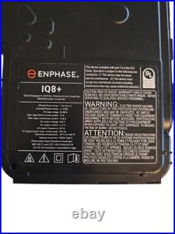 Enphase IQ8+ Microinverter (IQ8PLUS-72-M-US) NEW SOLAR INVERTER