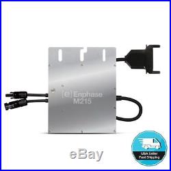 Enphase M215 Micro Inverter Grid Tie Microinverter with MC4 Male Female Connector