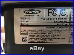 FRONIUS PRIMO 6.0 KW SOLAR GRID TIE INVERTER WithWIFI AND ETHERNET