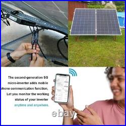 For 30V 36V PV Panel 800W Grid Tie Micro Inverter MPPT With WIFI DC30-60V AC230V