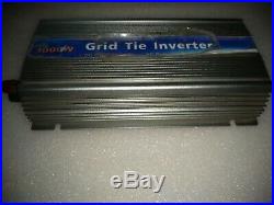 Four 1000W Used Grid Tie Inverters 20-45VDC 110/120V Output MPPT Solar Works