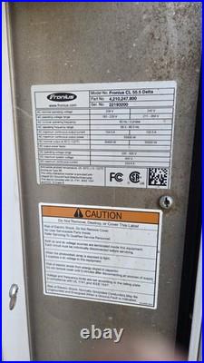 Fronius CL 55.5 Delta Central Inverter 55,500W Grid-Tie Ground-Fault Detection
