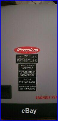 Fronius Symo, 10KW 3 Phase Grid Tie Inverter 480v pn#4210050801A
