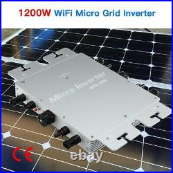 GTB-1200W MPPT Solar Micro Grid Inverter Converter IP65 For Solar Panel Filter