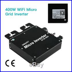 GTB-400W 120V/230V MPPT Solar Grid Tie Micro Inverter Converter Waterproof Line