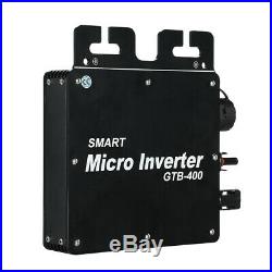 GTB-400W 120V/230V MPPT Solar Grid Tie Micro Inverter Converter Waterproof Line