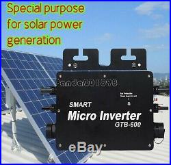 GTB-600 Grid Tie Inverter Solar Grid Tie Micro Inverter 600W Output APP Control