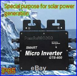 GTB-600 Grid Tie Inverter Solar Grid Tie Micro Inverter 600W Output APP Control