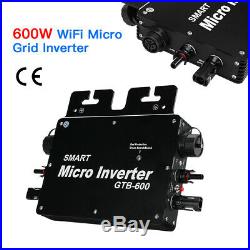 GTB-600W 120V/230V MPPT Solar Micro Grid Inverter Pure Sine Wave Waterproof Line