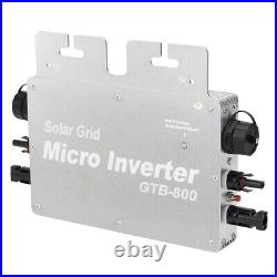 Micro Inverter Waterproof DC Solar Panel MPPT Grid Tie Built-in WiFi