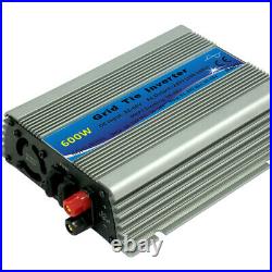 GWV 600W MPPT Micro Grid Tie Inverter 22-60V DC Input 120/230V AC Output Adapter
