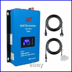 Grid Tie Inverter Limiter Solar Power WiFi Monitor Battery Discharge MPPT 1000W